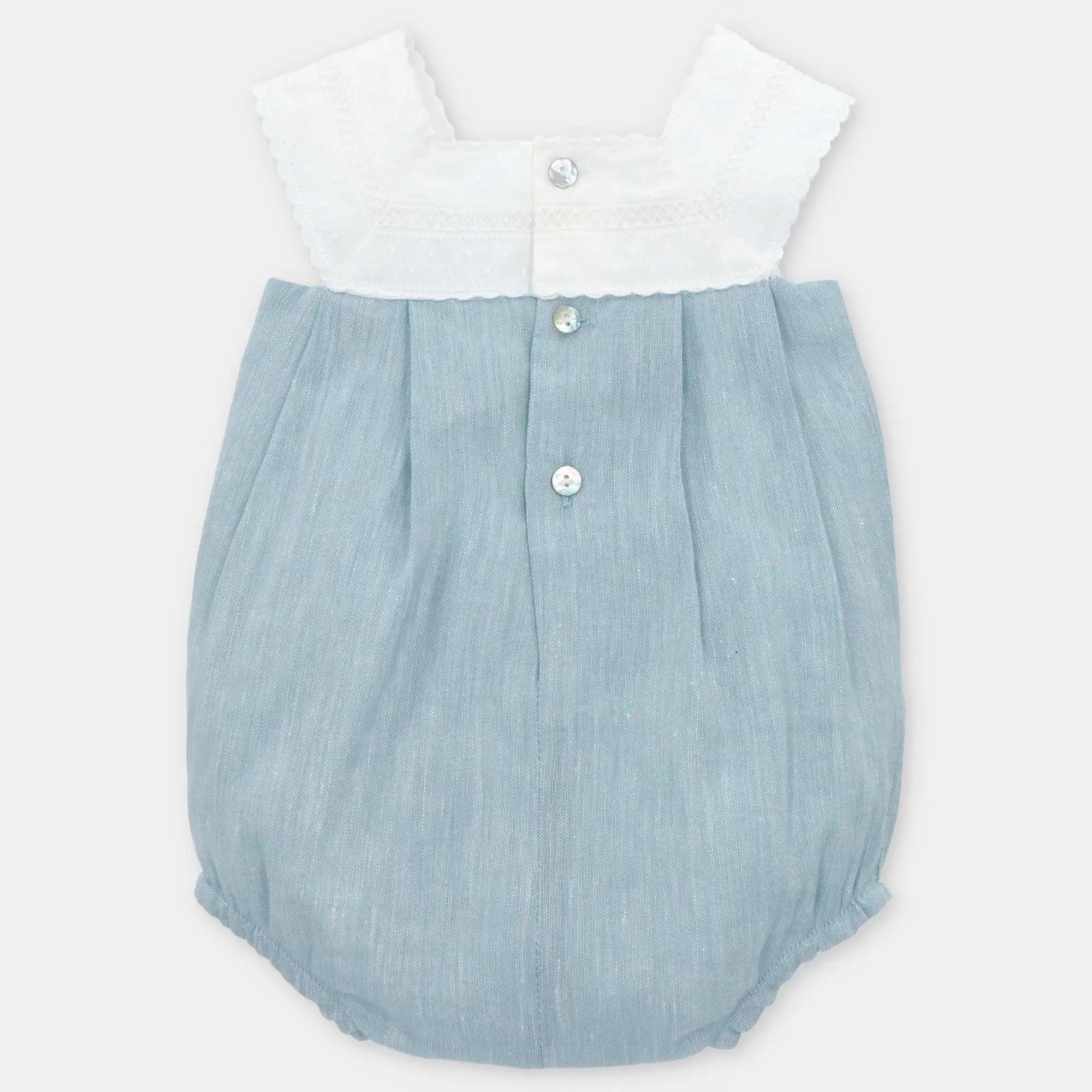 Lace trimmed playsuit