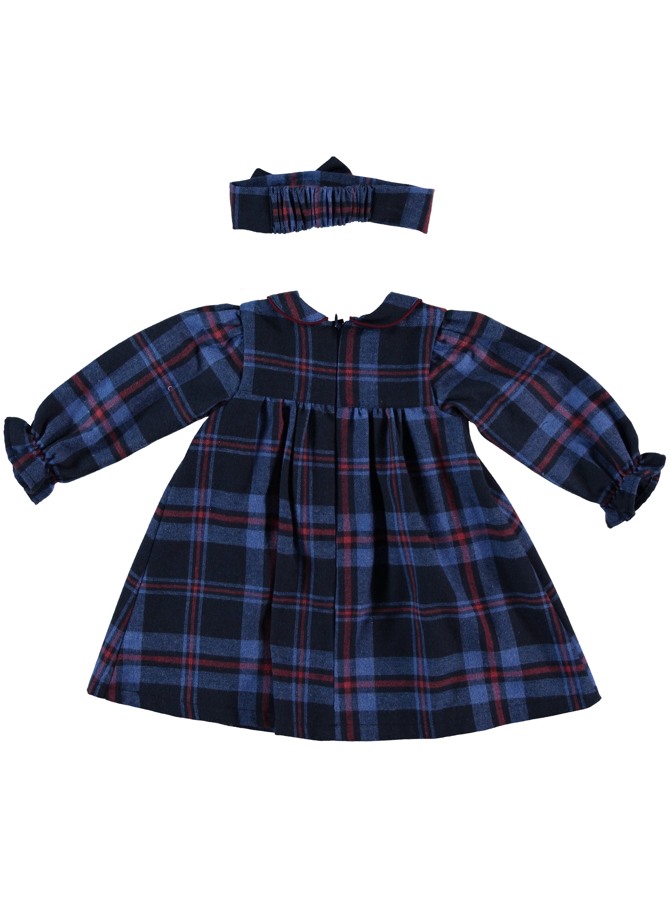 Navy dress with matching headband