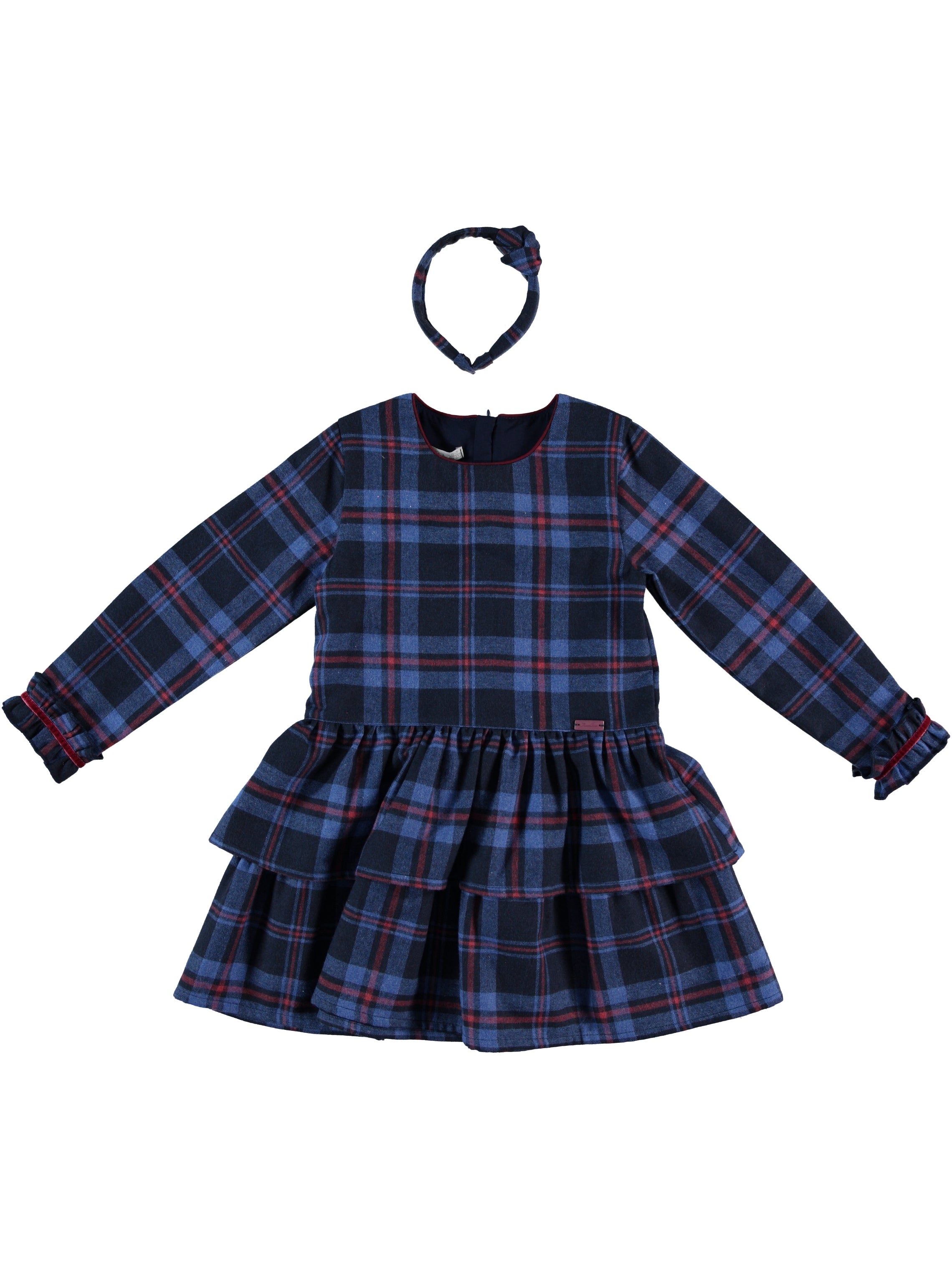 Navy dress with matching headband