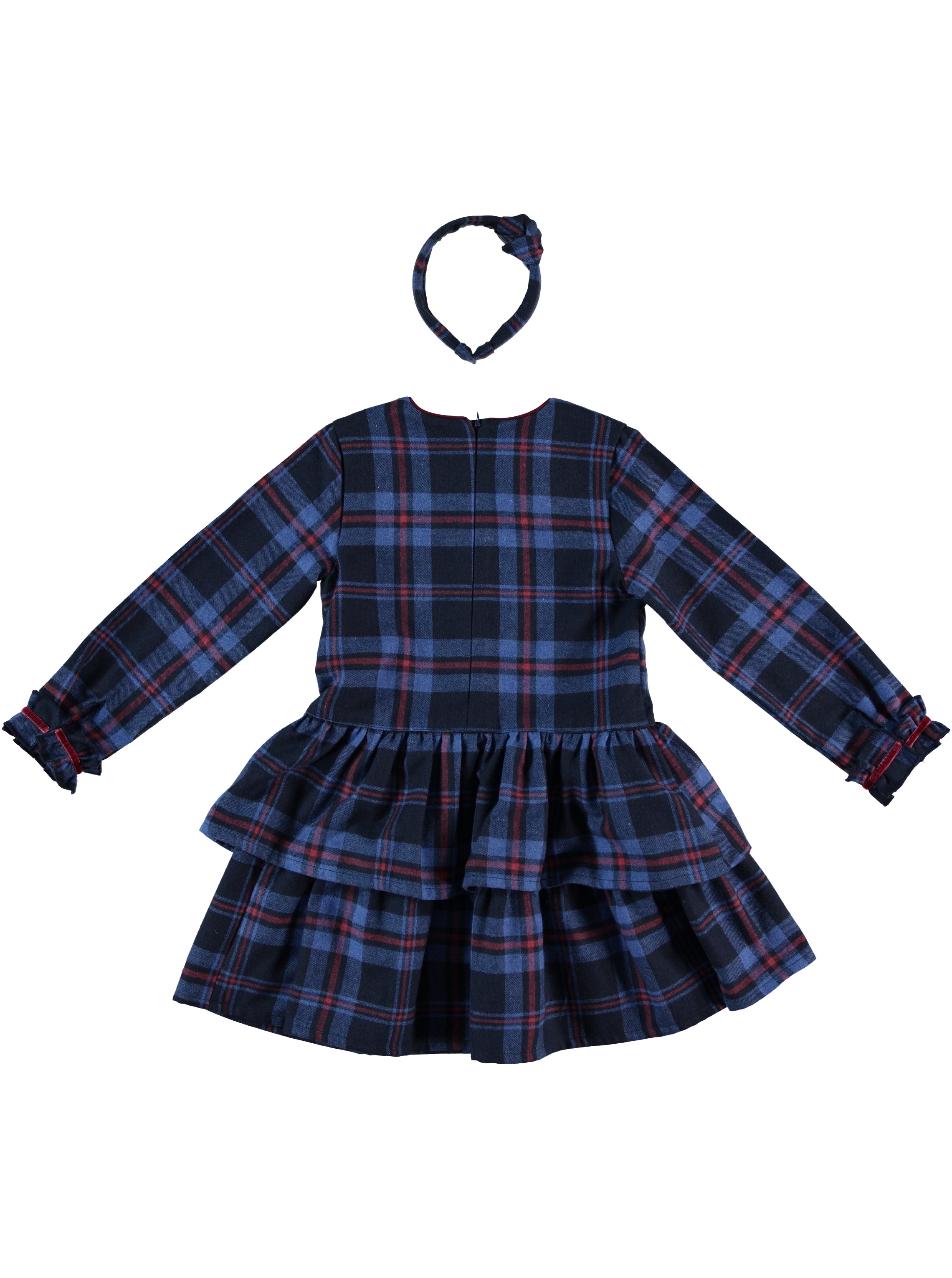 Navy dress with matching headband