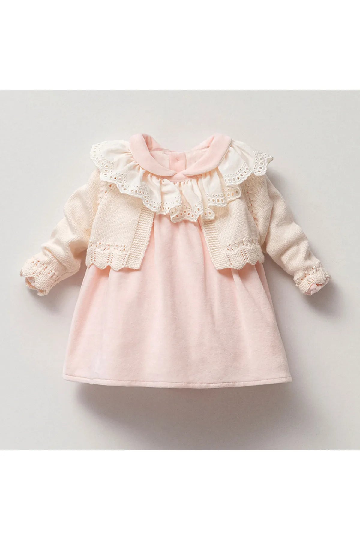 Elbise dress and cardigan set