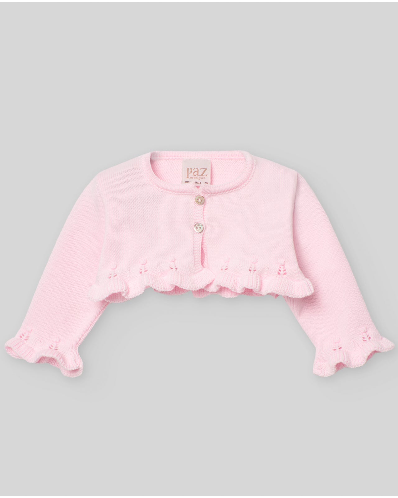 Bico crop cardigan