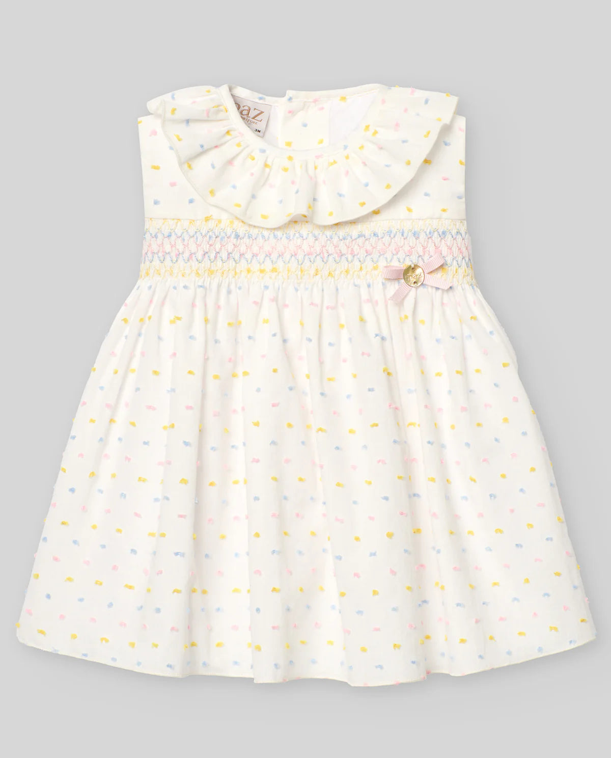 Plumeti cotton dress