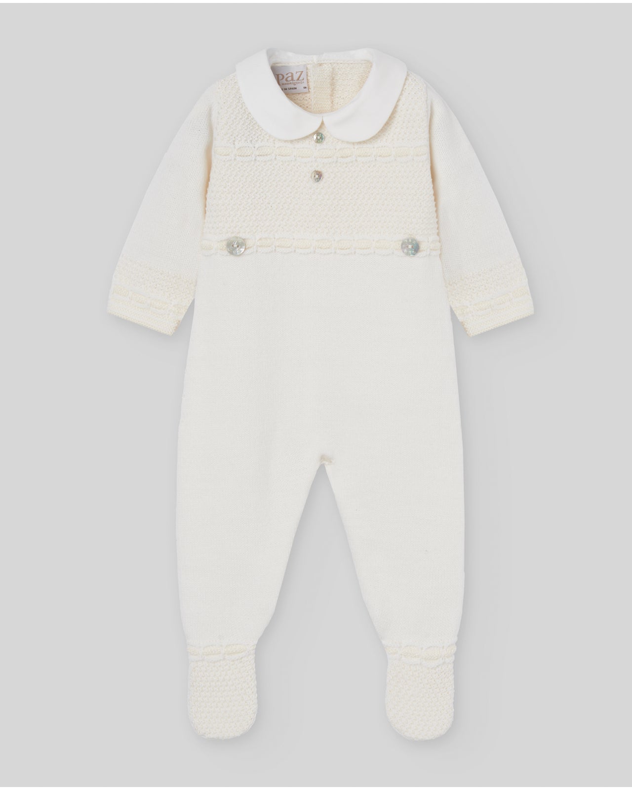 Knitted paz romper