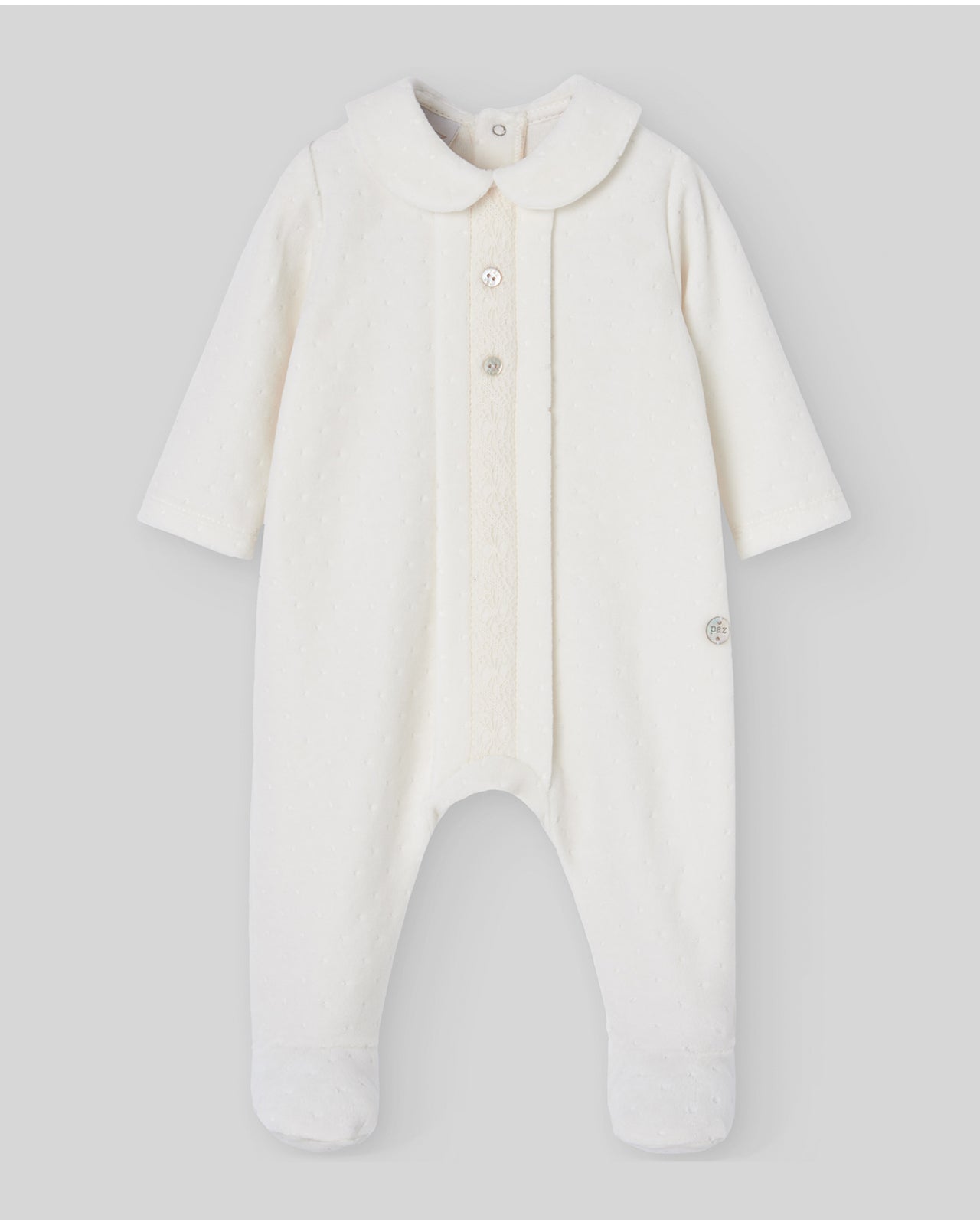 Fleece romper "TERNURA"
