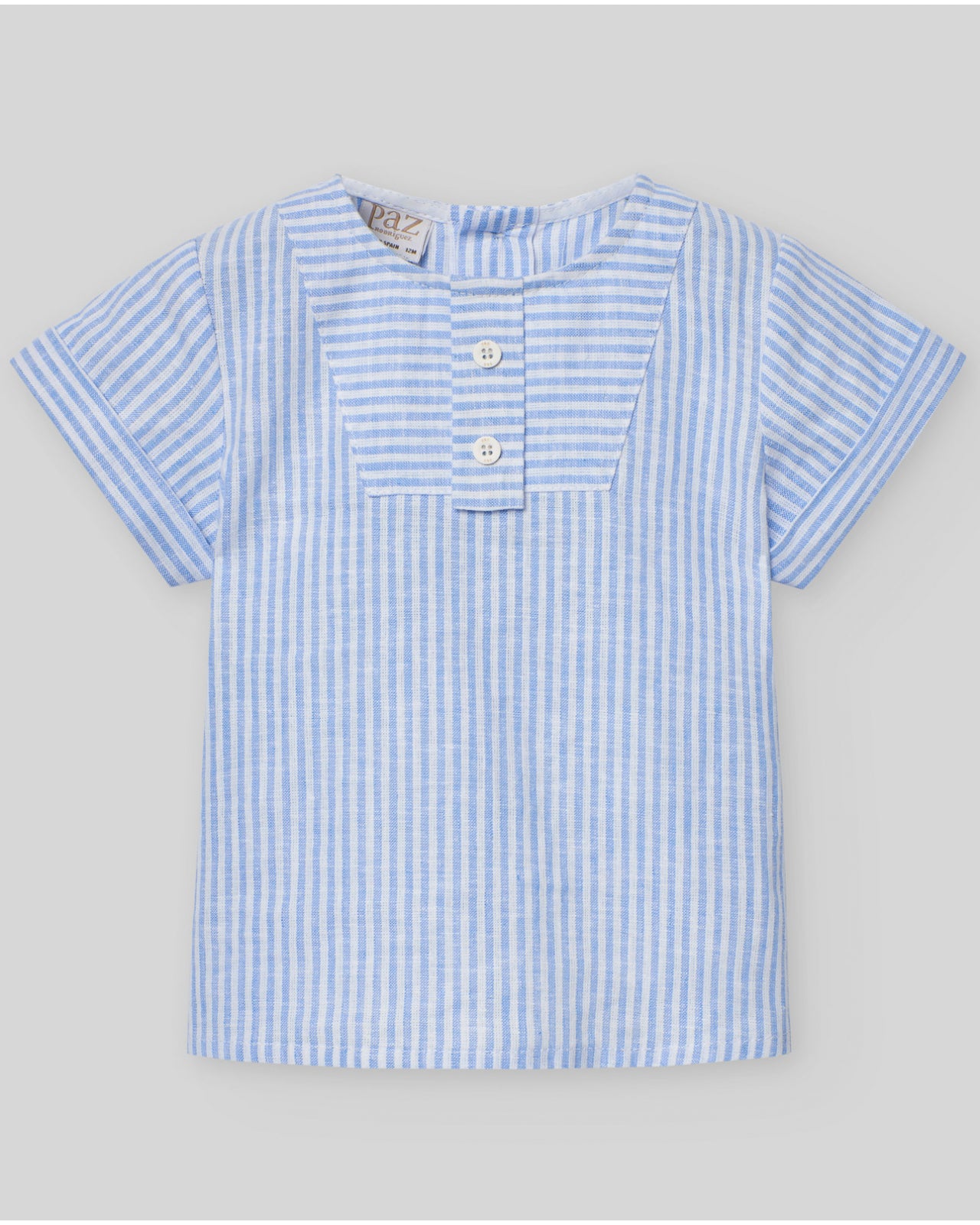 Stripped dorna stripped t-shirt & shorts set