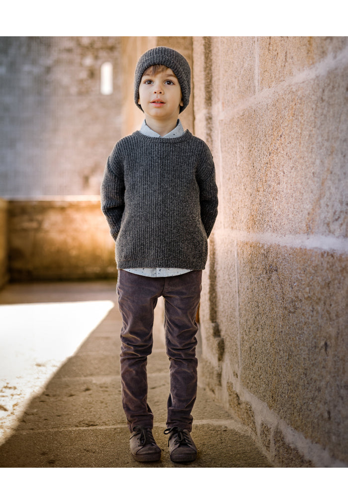 Cervatillo knit boy sweater