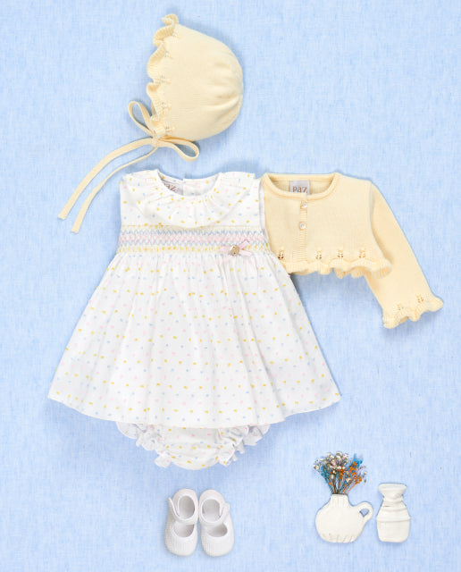 Plumeti cotton dress