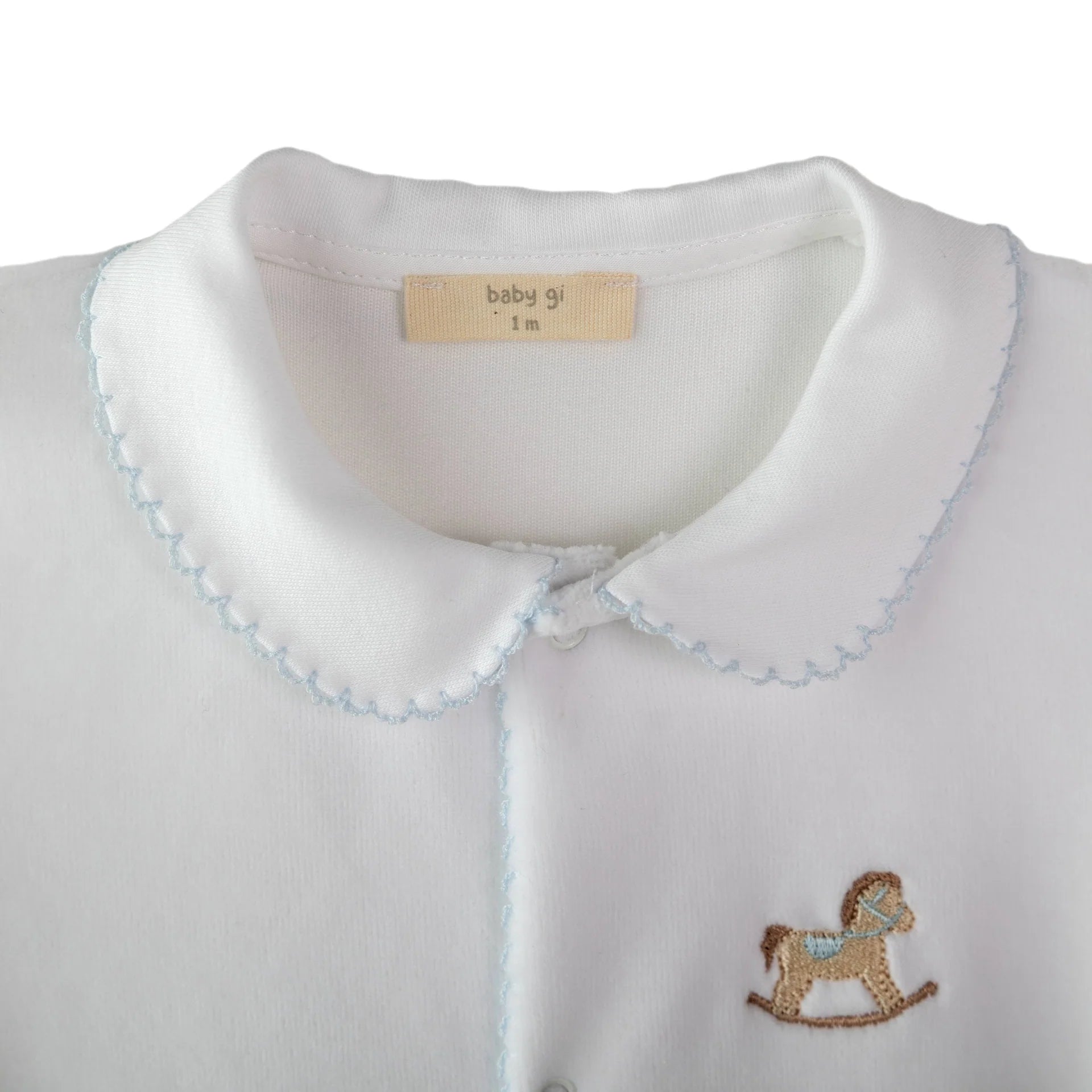 Rocking horse babygrow.