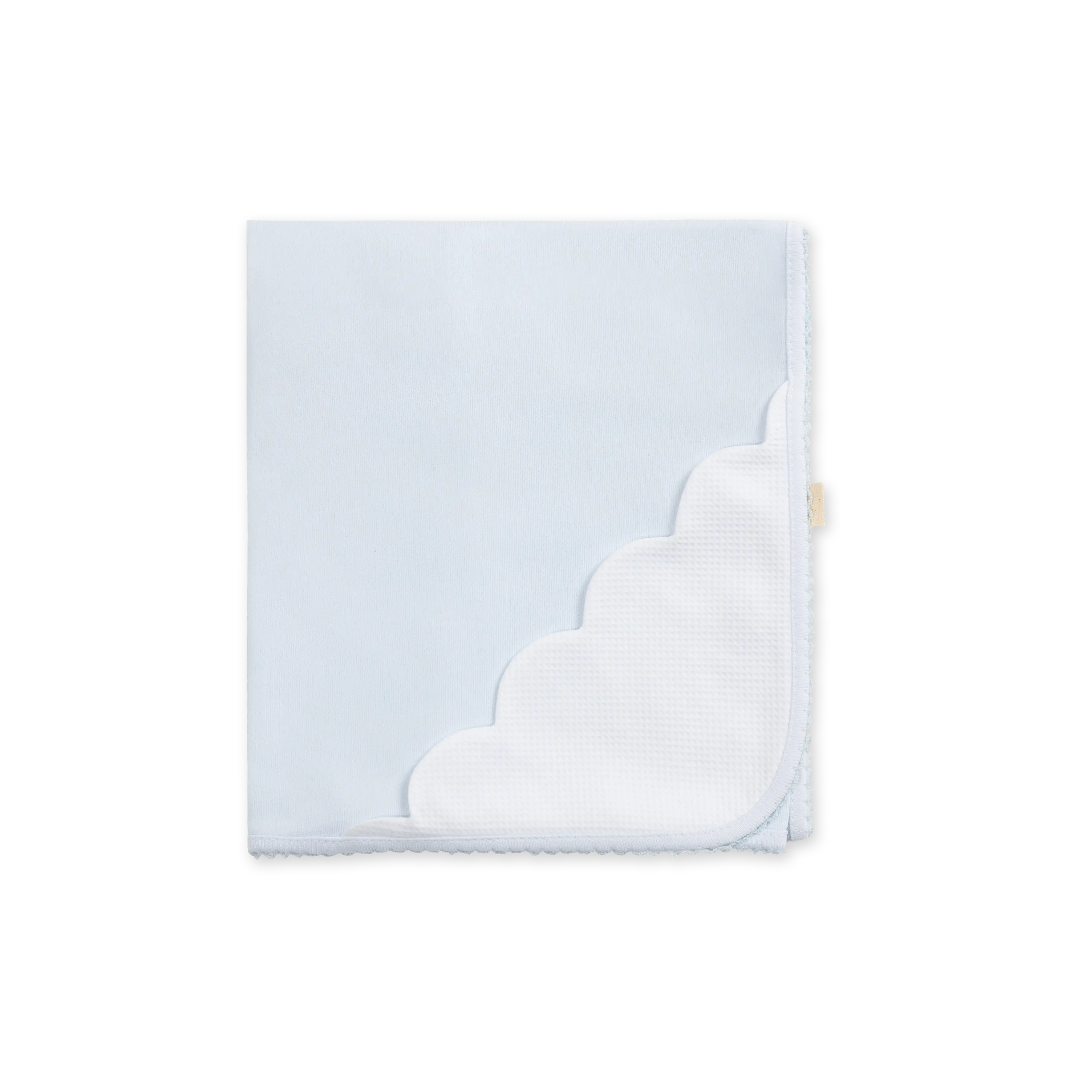 Cotton  burp cloth with pique