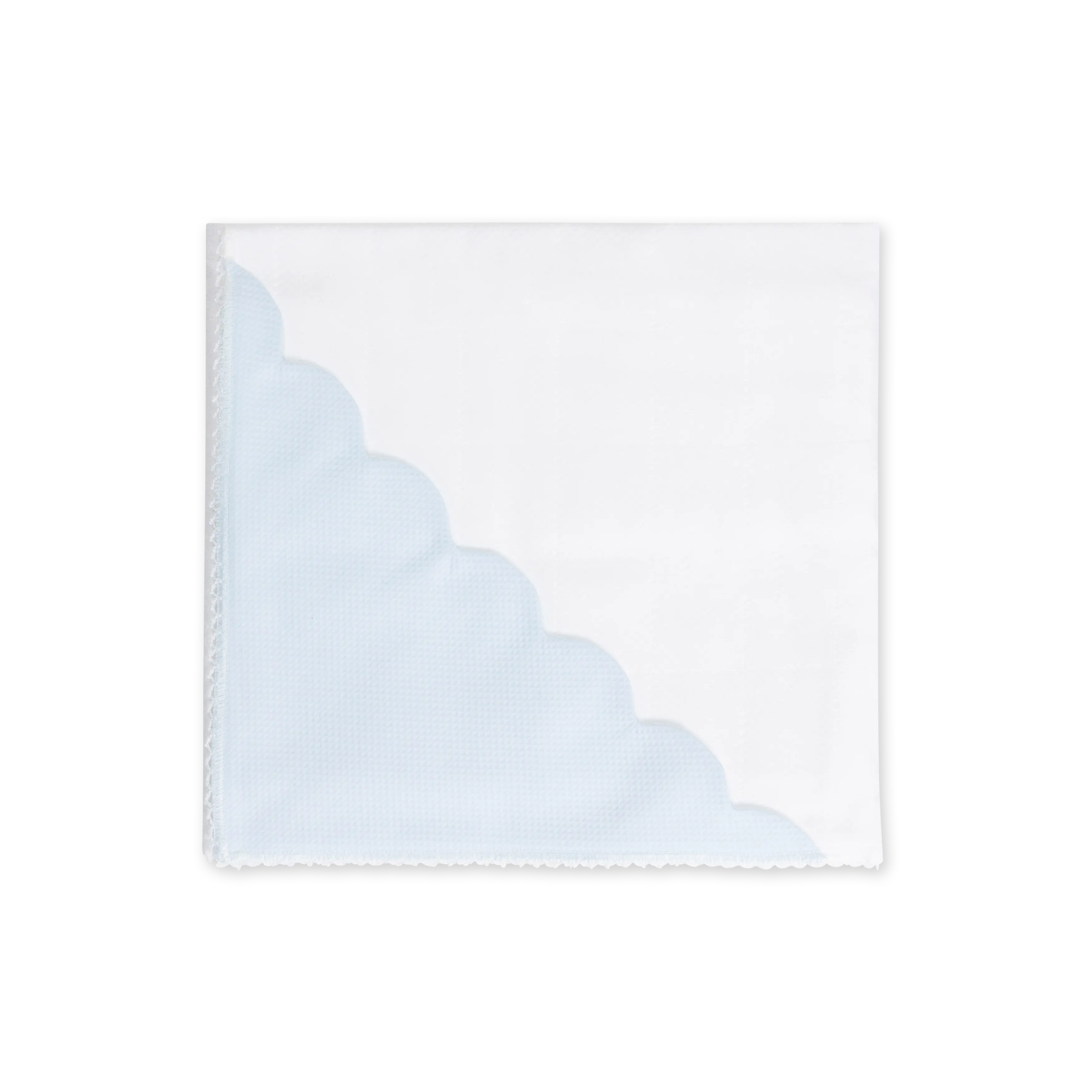 Cotton diaper cloth with pique
