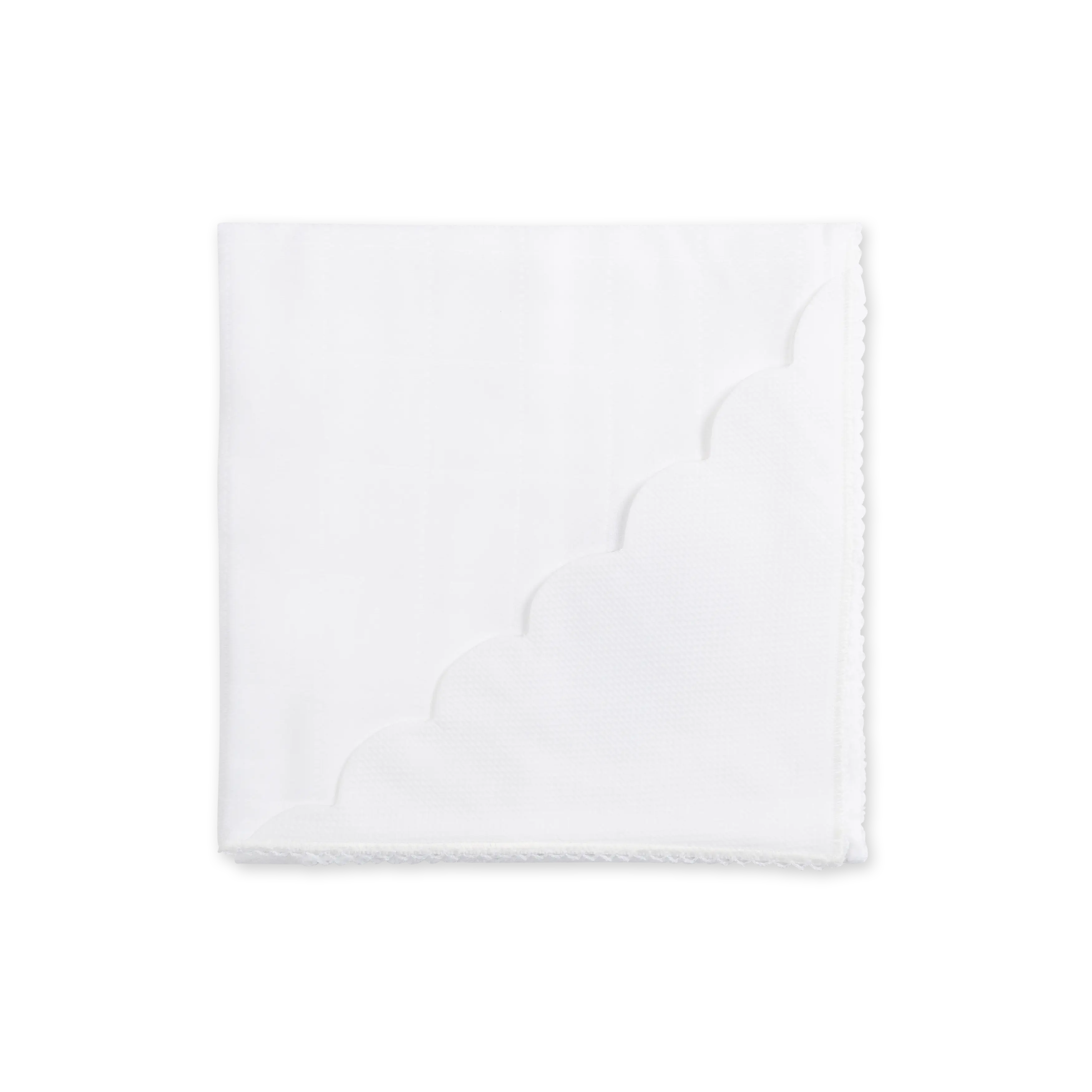 Cotton diaper cloth with pique