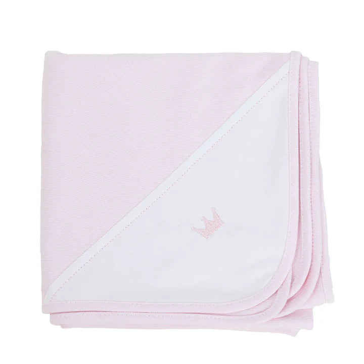 Little royals burp cloth with pique