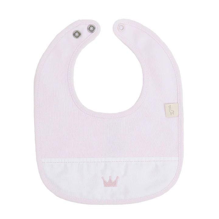 Little royals bib with pique