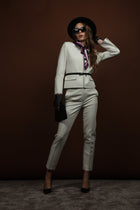 Timeless chic jacket & pants set