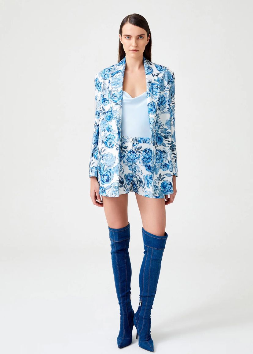 Blue Floral Set