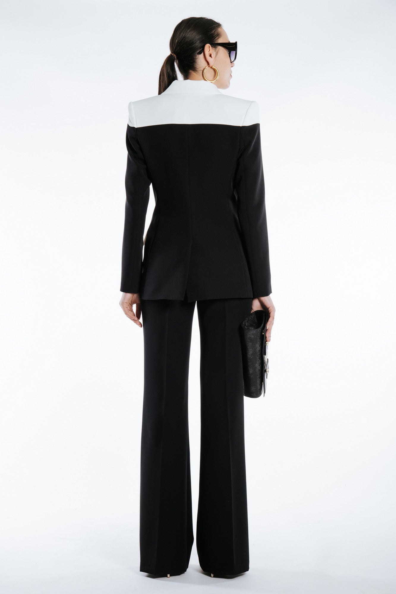 Cigarette blazer & pants suit