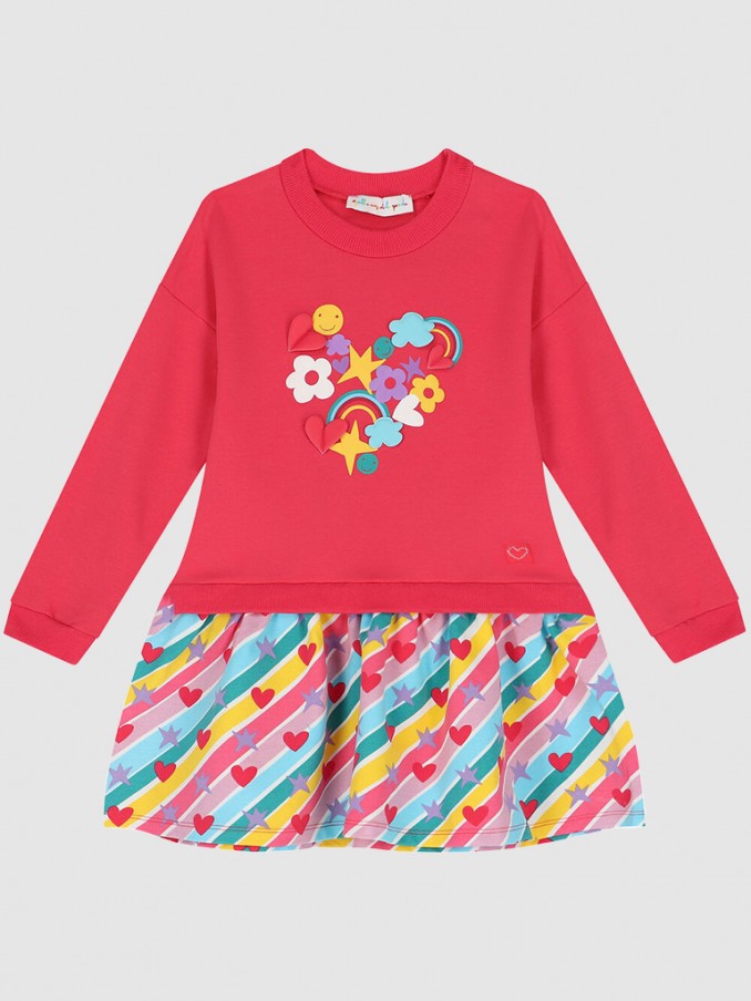 Fuschia agatha dress