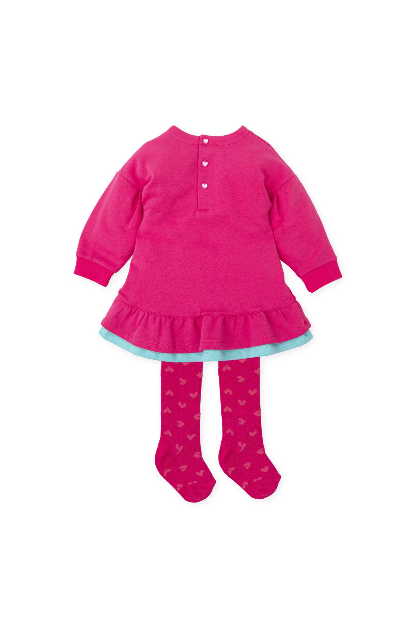 Heart dress and leggings set