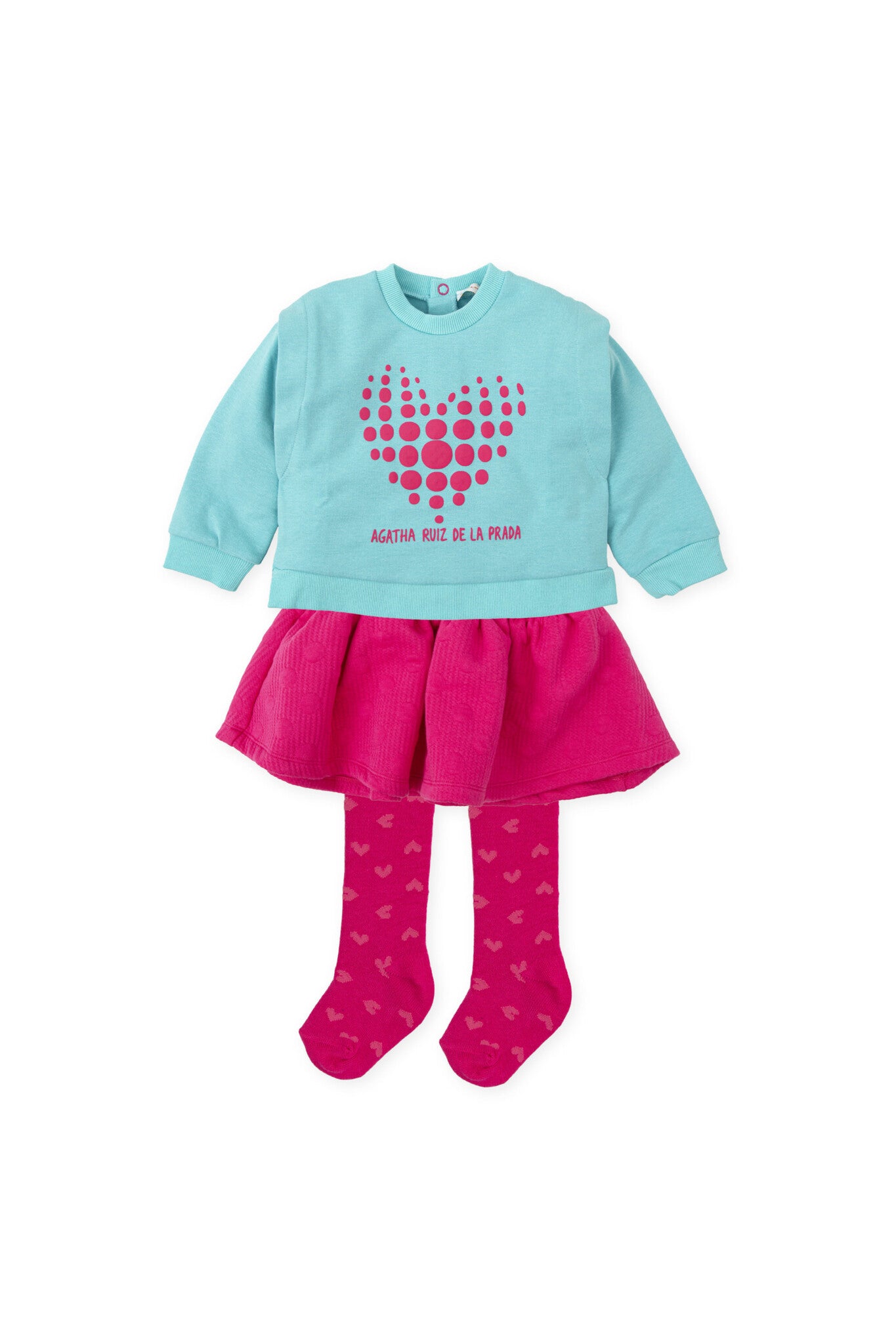 Logo sweater,skirt &  leggings set
