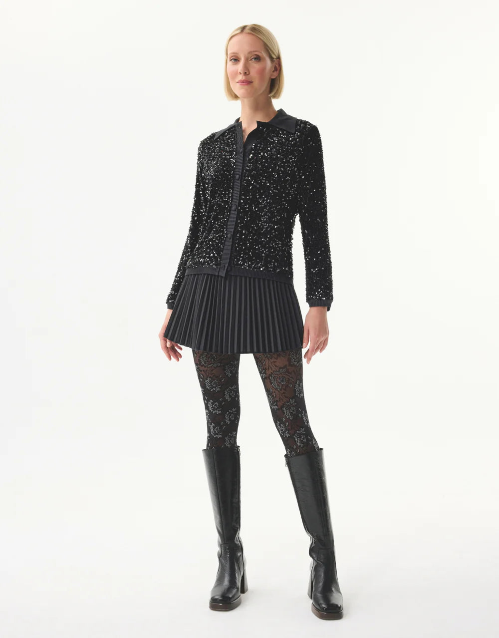 Bella Sequined Cardigan