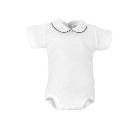 Croquet grey round neck short sleeves body