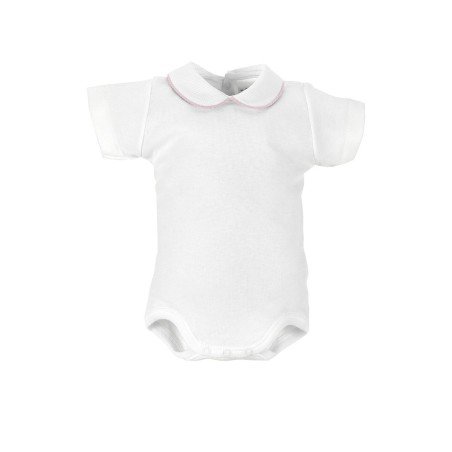 Croquet pink round neck short sleeves body