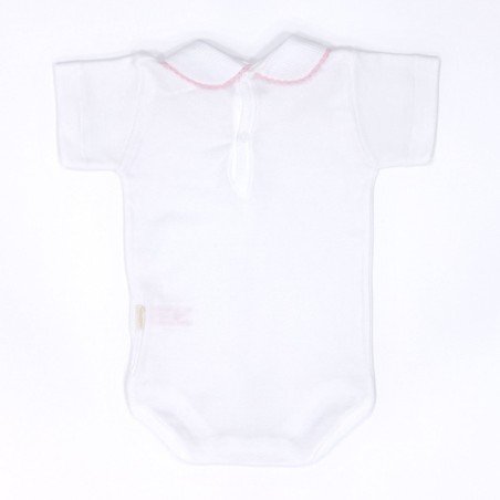 Croquet pink round neck short sleeves body