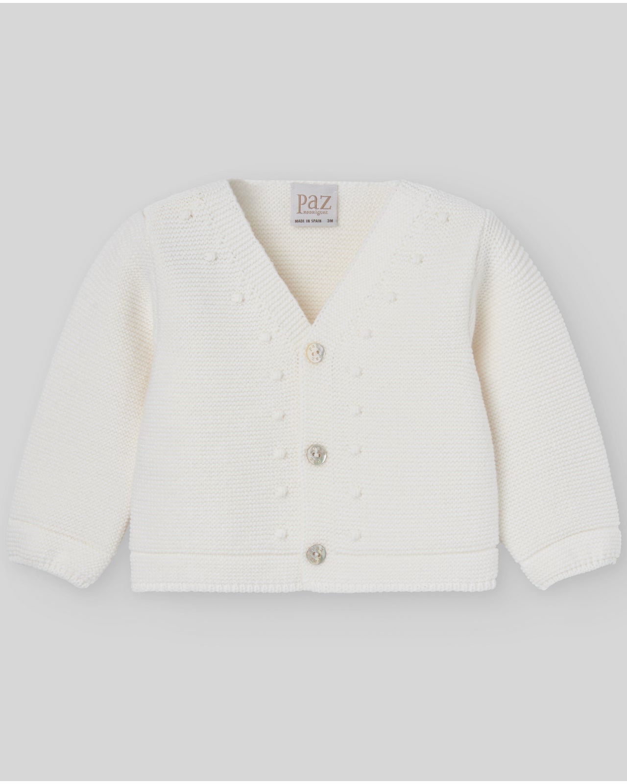 Esencial newborn cardigan