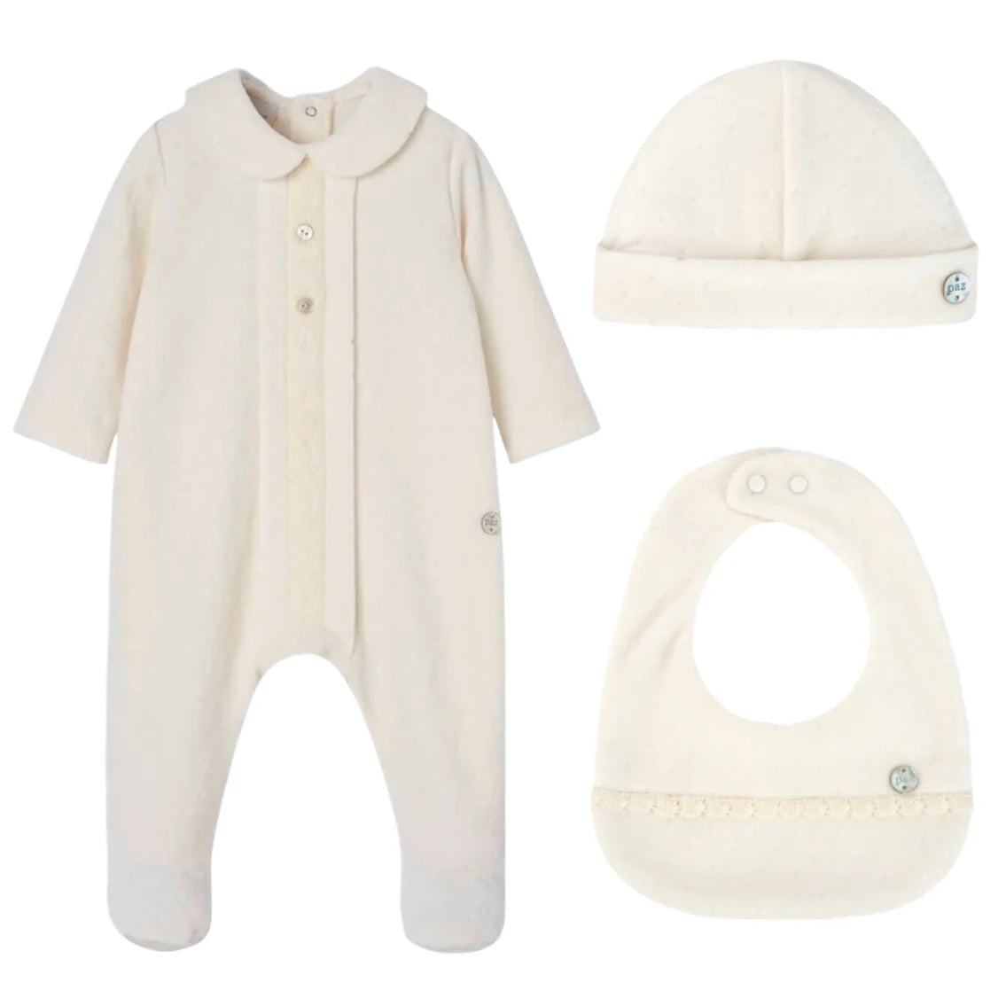 Paz knitted soft & plush ternura set